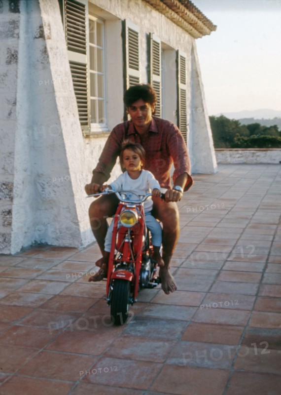 Alain Delon et son fils Anthony