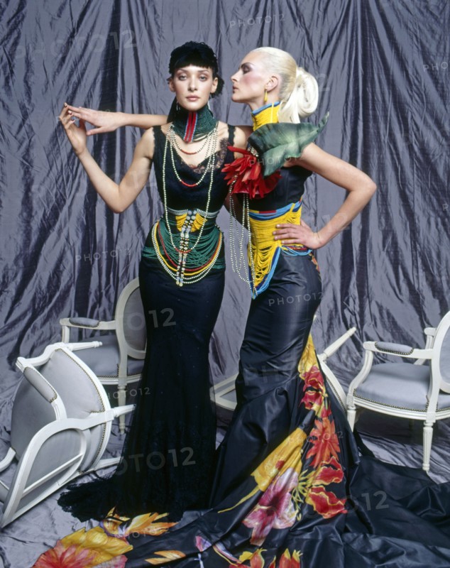 Chrystèle Saint-Louis Augustin et Kim Iglinsky en Christian Dior Haute Couture