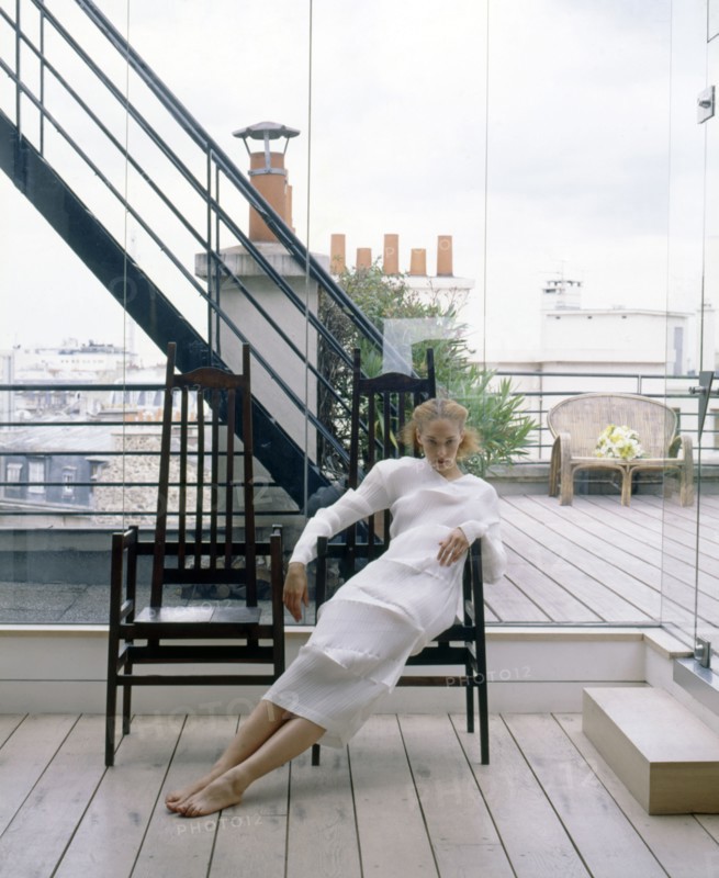 Création du couturier Issey Miyake