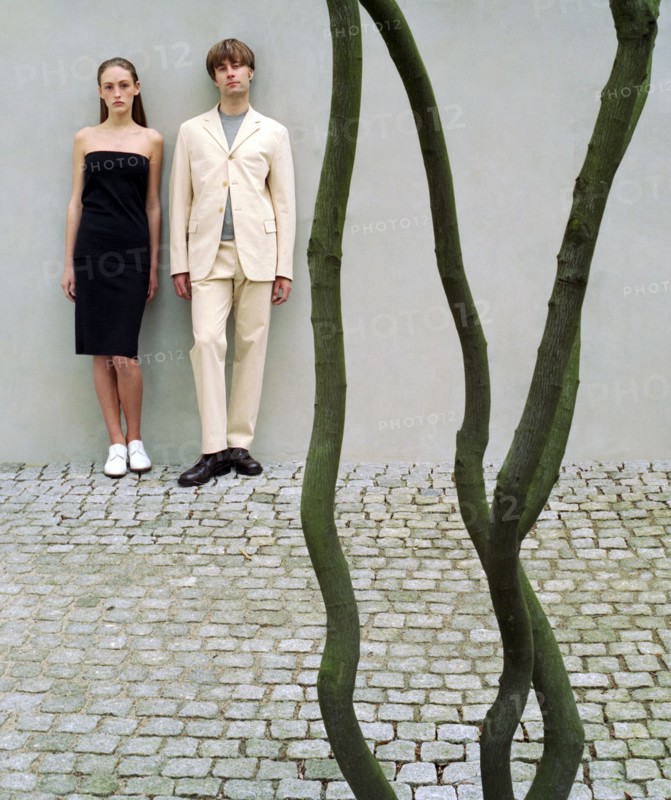 Mannequins habillés en Jil Sander