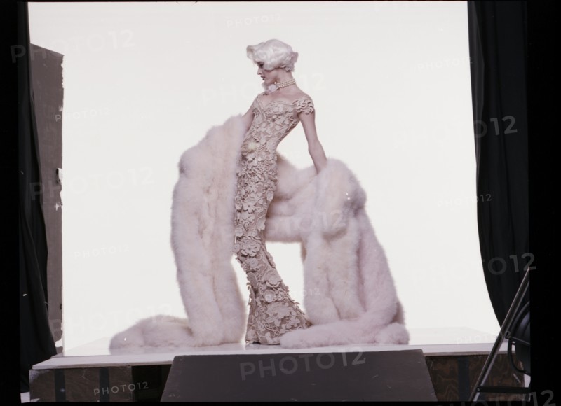 Eva Herzigova en Mugler