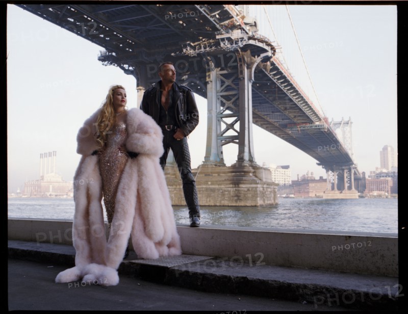Thierry Mugler et Jerry Hall