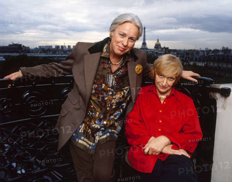 Françoise Sagan et Ingrid Méchoulam