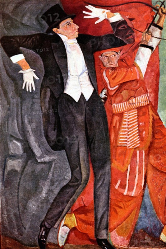 Boris Grigoriev (1886-1939) , l'acteur Meyerhold