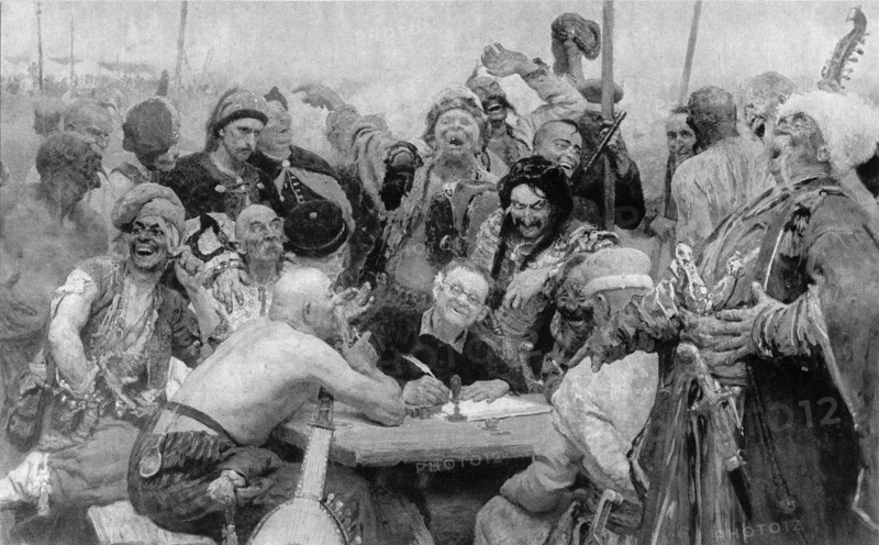Répine, Les gens de Zaporojye