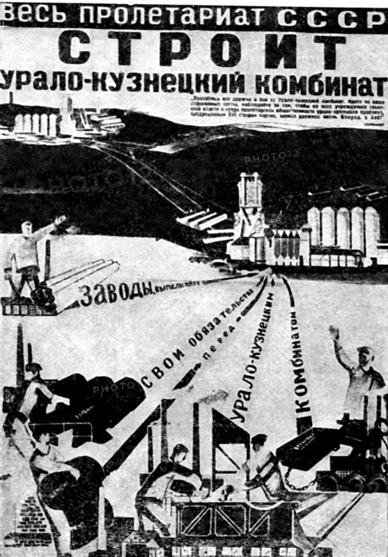 Affiche Soviétique de 1930