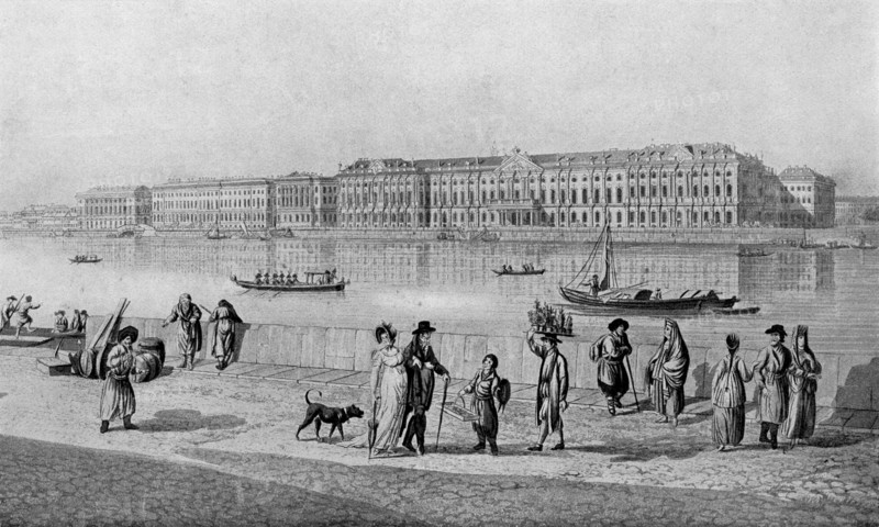 Russia, St. Petersburg in the early 19th century
