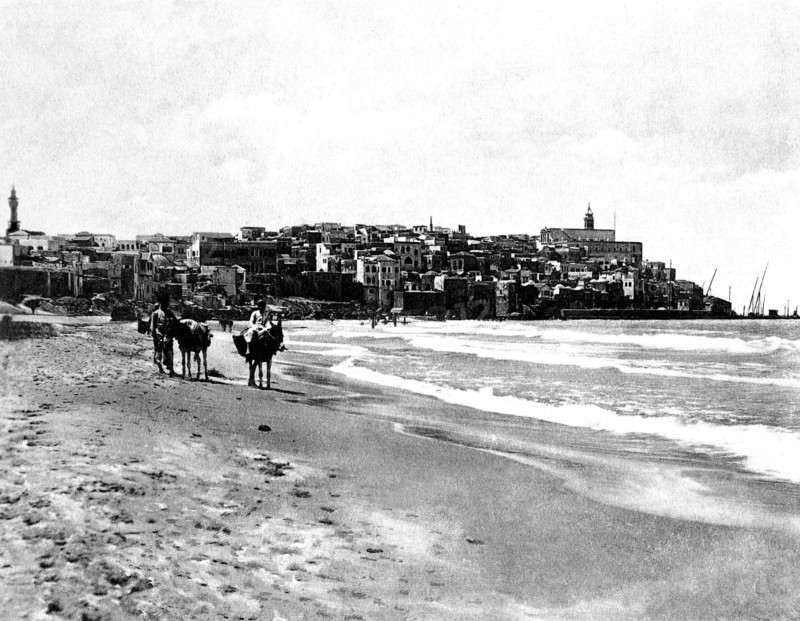 Bonfils, Vue de Jaffa