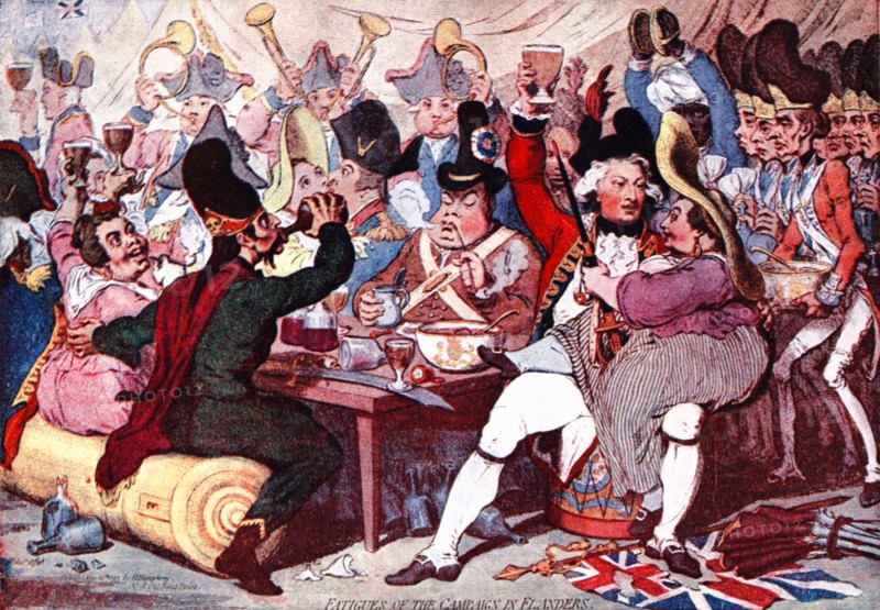 Gilrey, Caricature