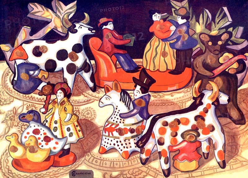 Sudeïkine, Jouets russes