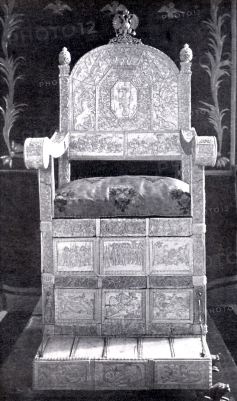 Trône du Tsar de Russie Ivan III