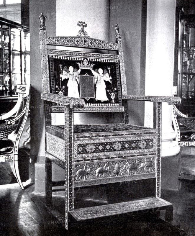 Throne of Czar of Russia Alexis Mikhailovitch