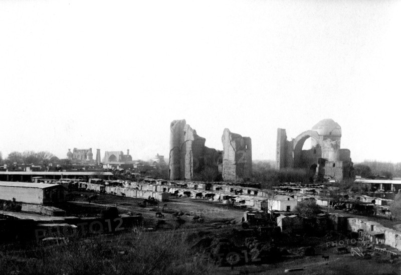 Samarcande, Vue de la partie asiatique