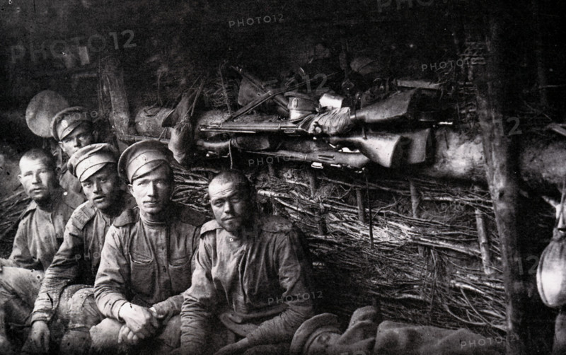 Russian soldiers in 1916