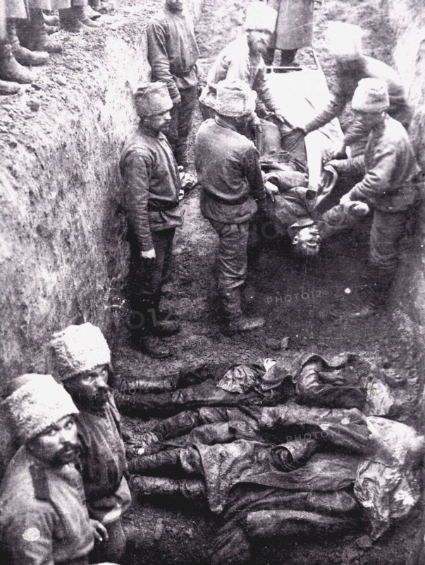 Soldats russes de la 1ère guerre mondiale