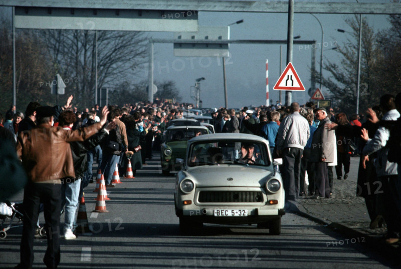 RDA, ouverture des frontières en Novembre 1989