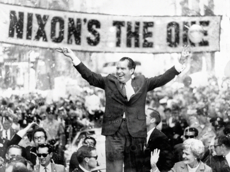 Richard Nixon en campagne électorale