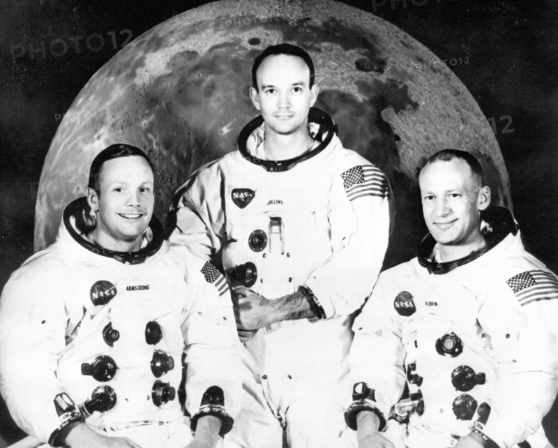Neil Armstrong, Michael Collins et Edwin Aldrin