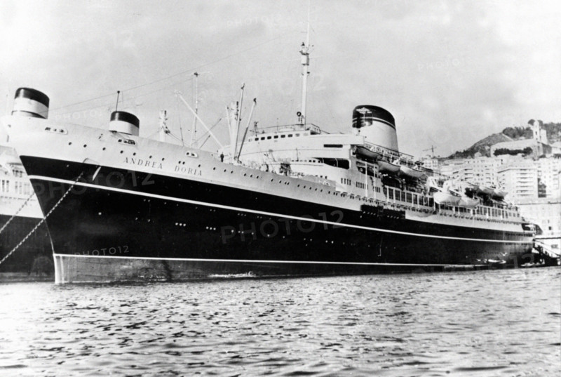 Le paquebot italien "Andrea Doria"
