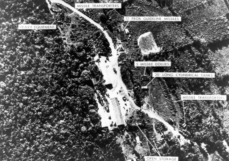 Position de missiles américains à Cuba, 1962