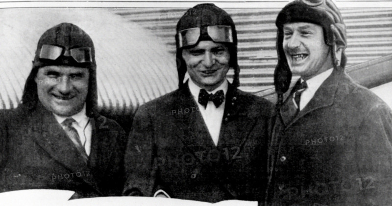 Hermann Köhl, le baron Günther von Hünefeld et le colonel James Fitzmaurice