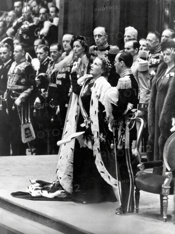 Prestation de serment de la reine Juliana, 1948