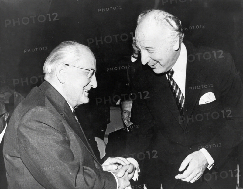 Walter Scheel et Otto Winzer (1973)