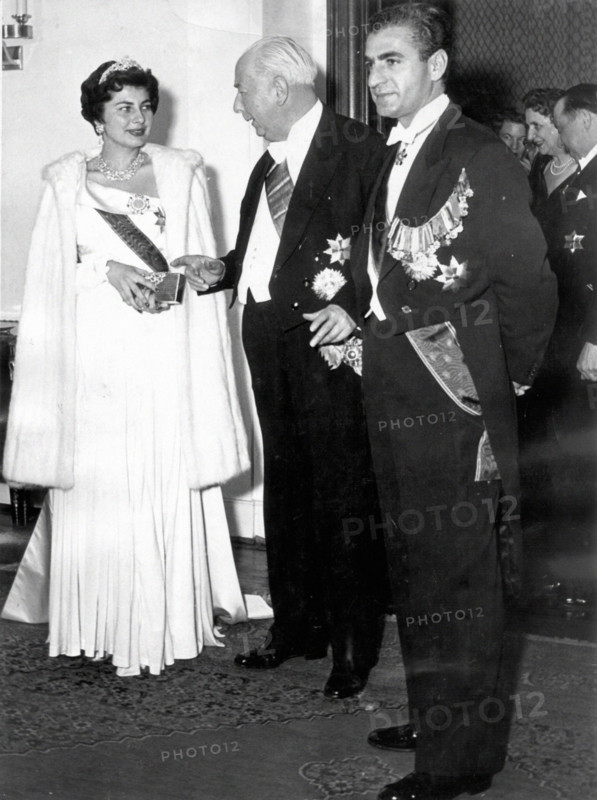 Visite officielle du Shah de Perse en Allemagne, 1955