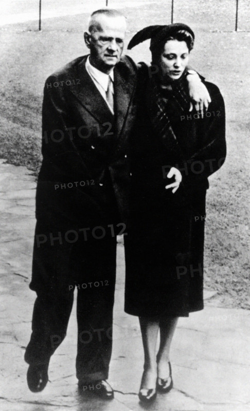 Kurt Schumacher et Annemarie Renger