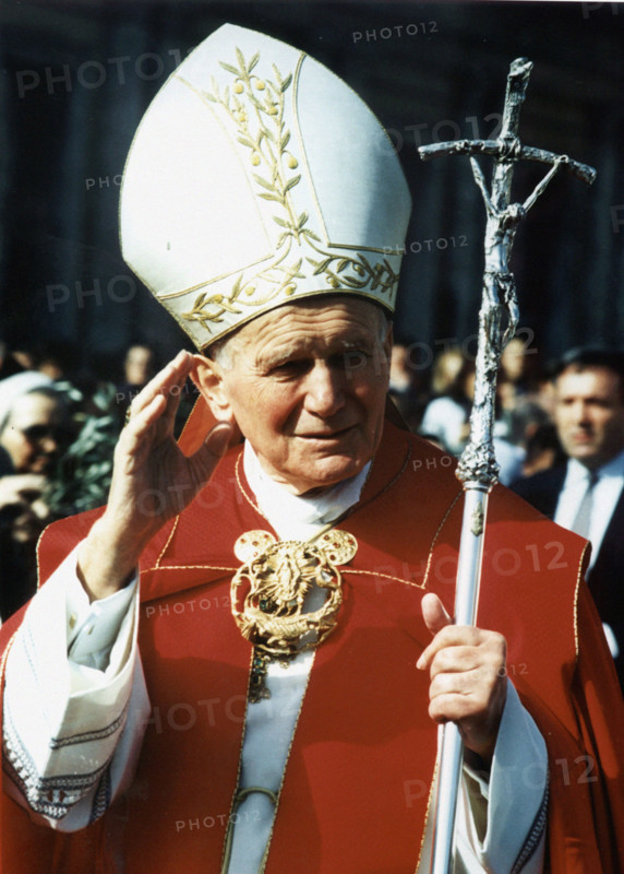 Le pape Jean-Paul II