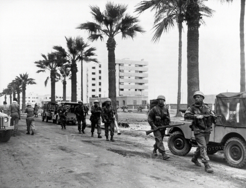 Guerre de Suez, 1956