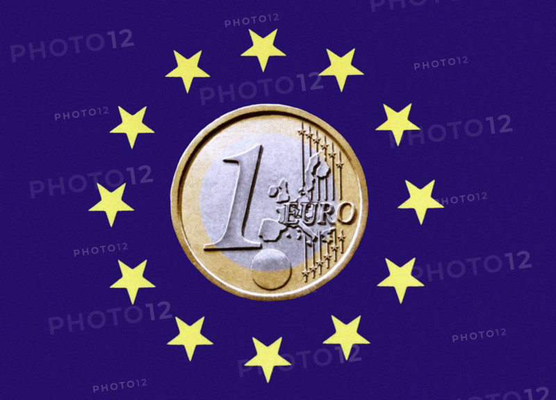 L'Euro sur le drapeau européen