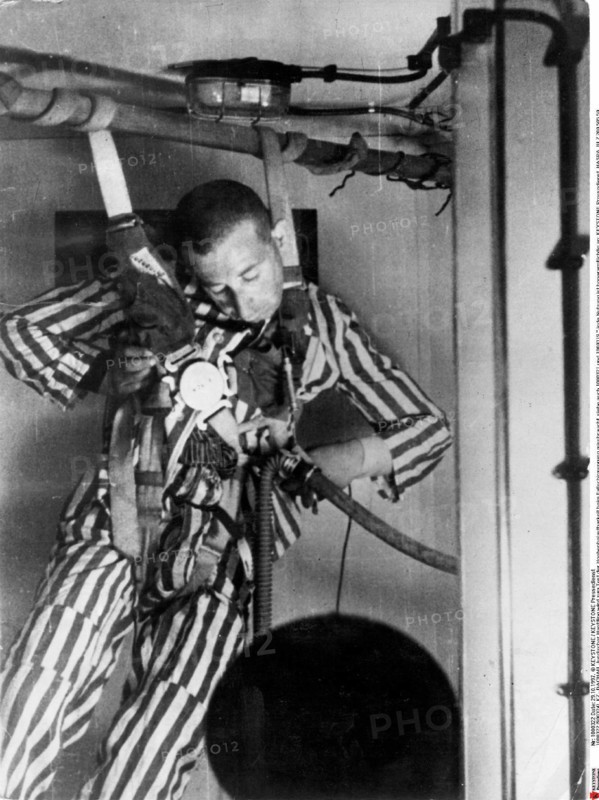 Les Nazis utilisent un détenu juif pour tester la résistance à l'altitude