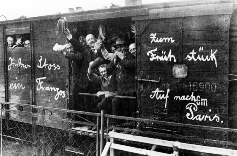 Soldats allemands, août 1914