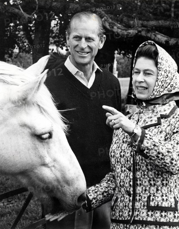 La reine Elisabeth II et le prince Philip