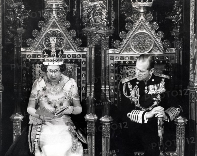 La reine Elisabeth II et le prince Philip