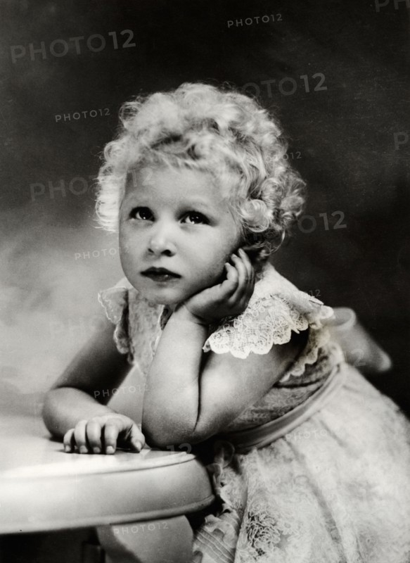 La princesse Elisabeth à l'âge de 3 ans