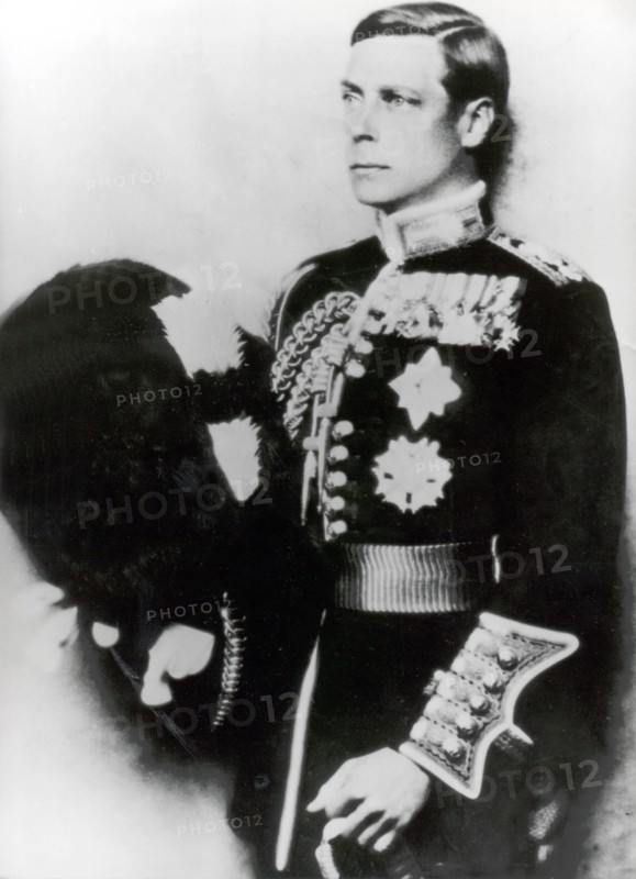 Portrait du roi Edouard VIII d'Angleterre
