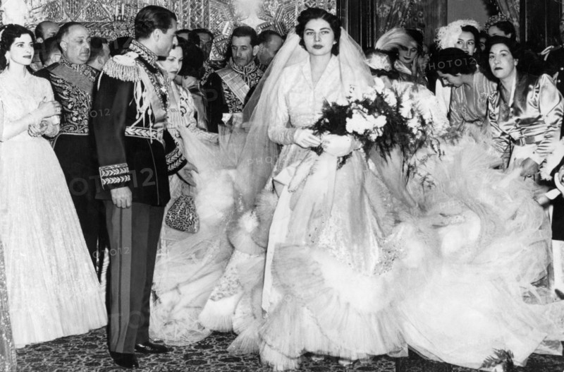 Mariage de Mohammed Reza Shah Pahlavi et et de Soraya Esfandiary