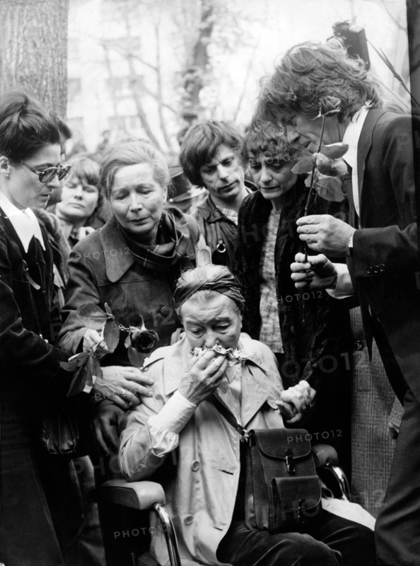 Obsèques de Jean-Paul Sartre, 1980