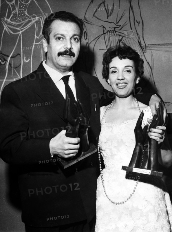 Georges Brassens et Gloria Lasso