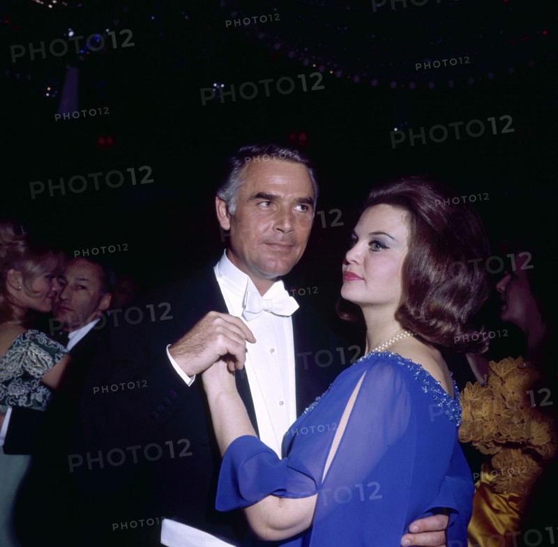 Joachim FUCHSBERGER and Gundula KORTE at Bal Paré, 1967