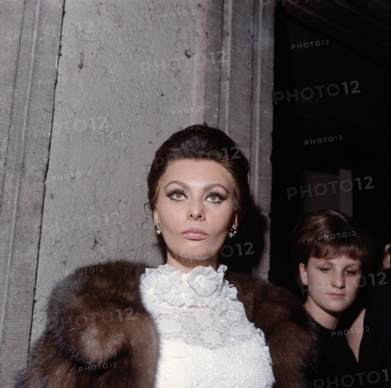 Sophia LOREN, portrait at the Bambi Awards, Munich 1965