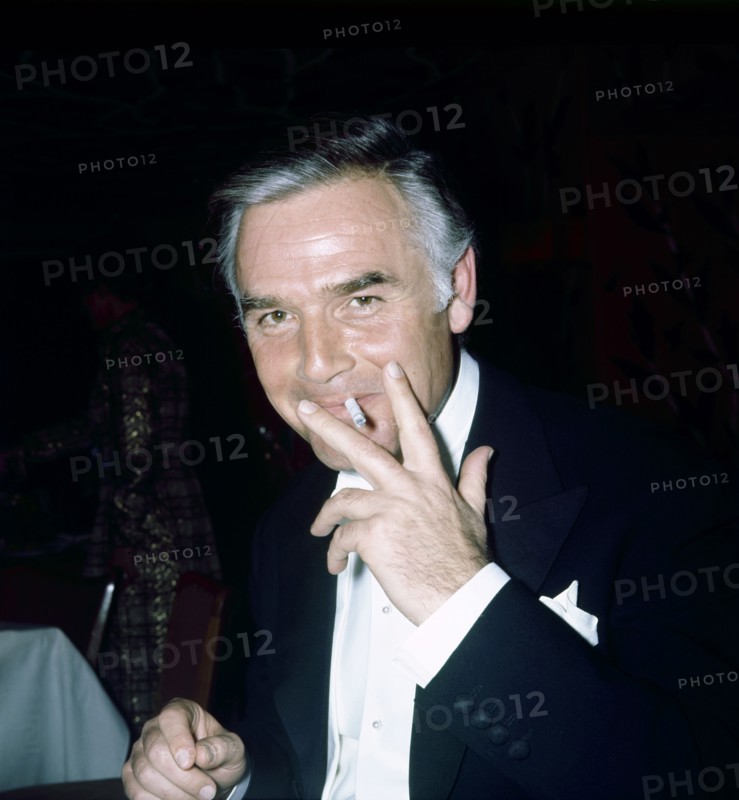 Joachim FUCHSBERGER at the Bal Paré in Munich, portrait 1969