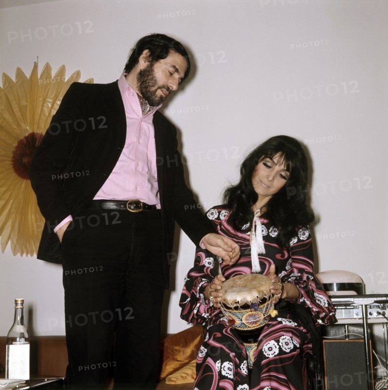 Dunja RAJTER, at home in 1970