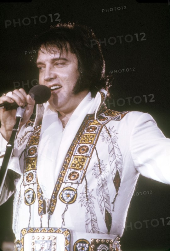 Elvis PRESLEY at a concert, Florida 1977