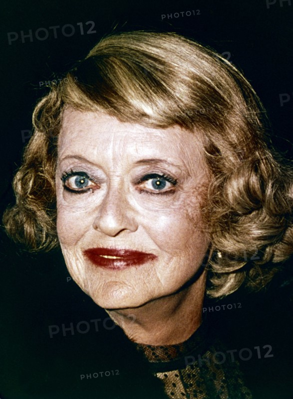 Bette DAVIS, portrait 1970s