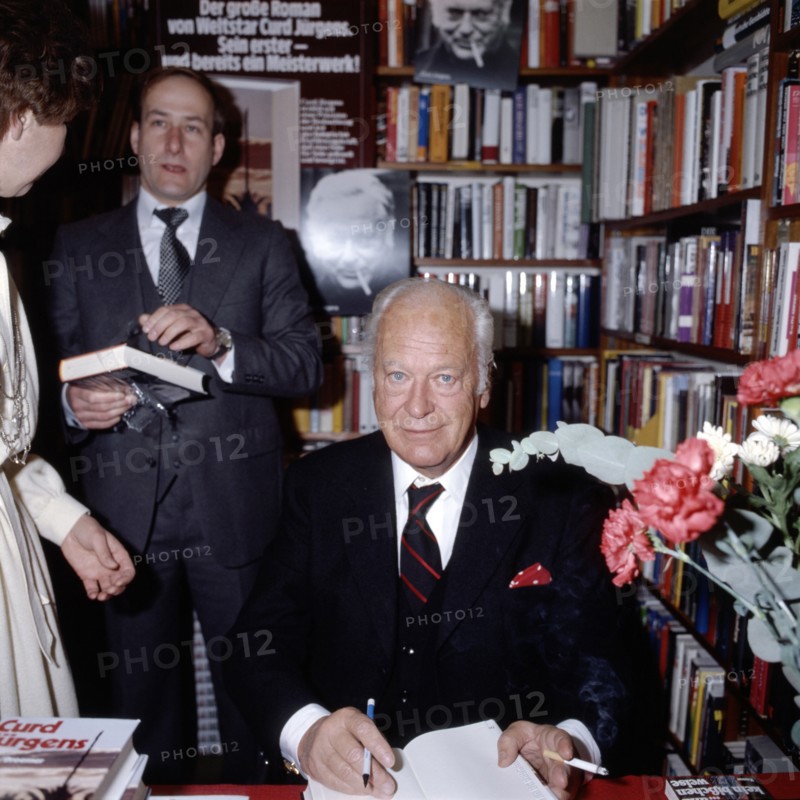 Curd JÜRGENS presents his new book