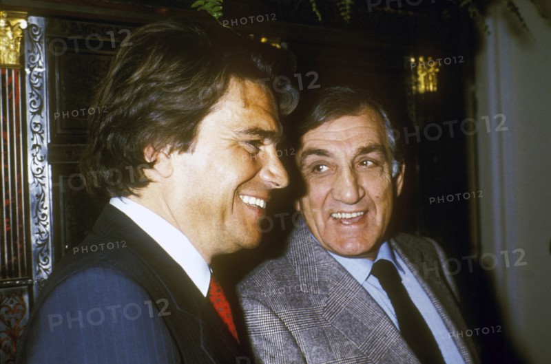 Bernard TAPIE and Lino VENTURA