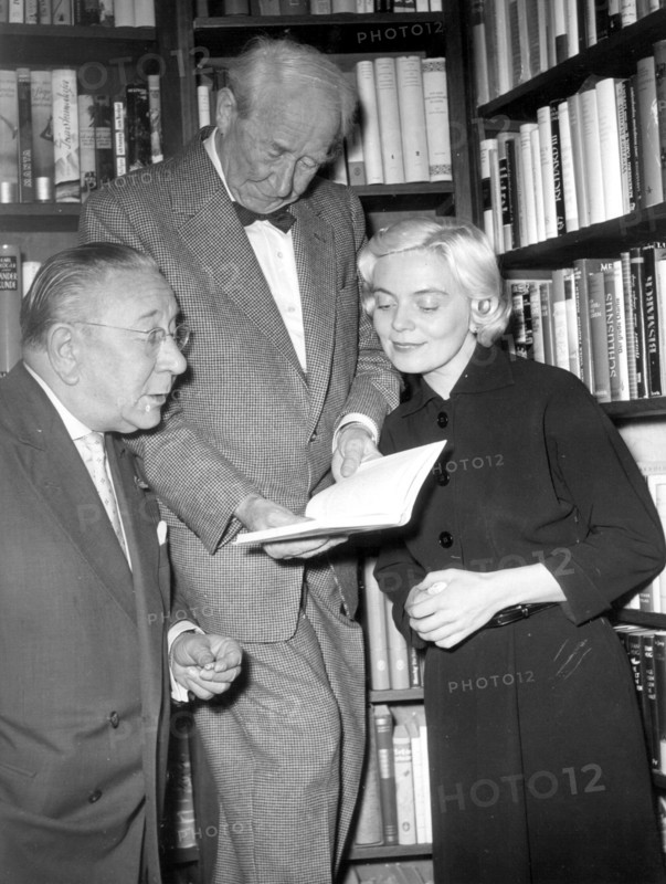 Carl VOSCHERAU, Harry REUSS-LÖWENSTEIN and Heidi KABEL, 1957